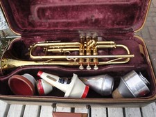 Trumpet Selmer Paris Model 11646 Mid 1950s Vach 7C Mouthpiece Case Professional
