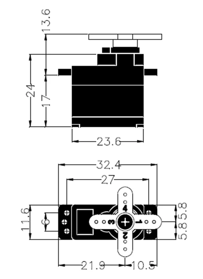 Hitec Servo HS-65MG - 112066 - Bild 2 von 2