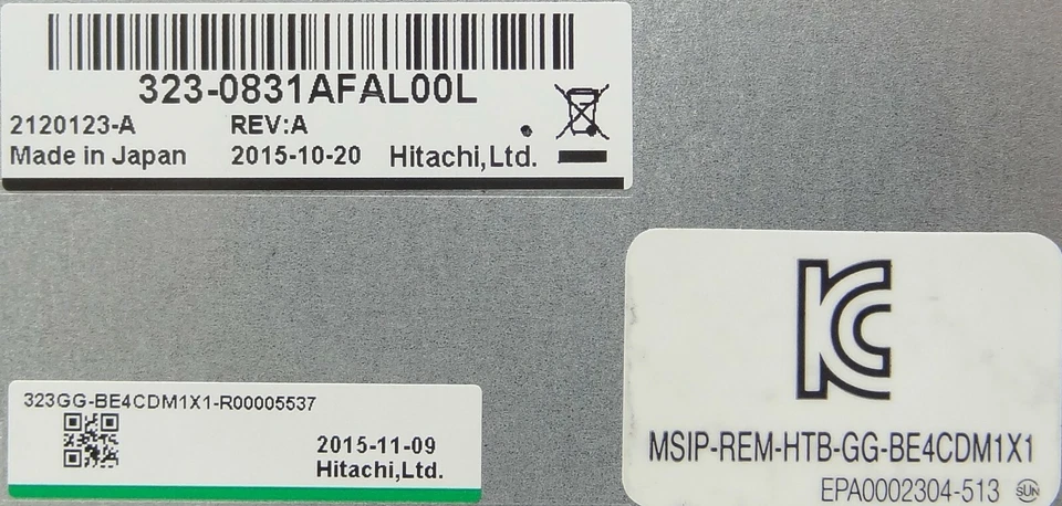 Modulo Scheda Hitachi 323-0831AFAL00L 323GG-BE4CDM1X1 MSIP-REM-HTB-GG-BE4CDM1X1 - Immagine 2 di 2