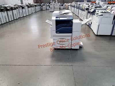 Xerox WorkCentre 7845 Color Copier Printer Scanner with Stapling Finisher!