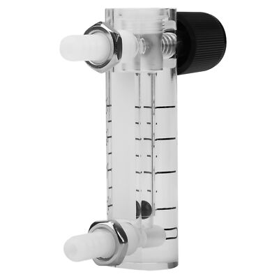 1pc LZQ-2 Flowmeter 0-3LPM Meter with Control Valve Fit for Oxygen/Air/Gas New