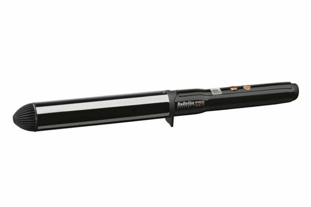 BaByliss Pro Siren 34mm Titanium Ceramic Waving Wand Black for