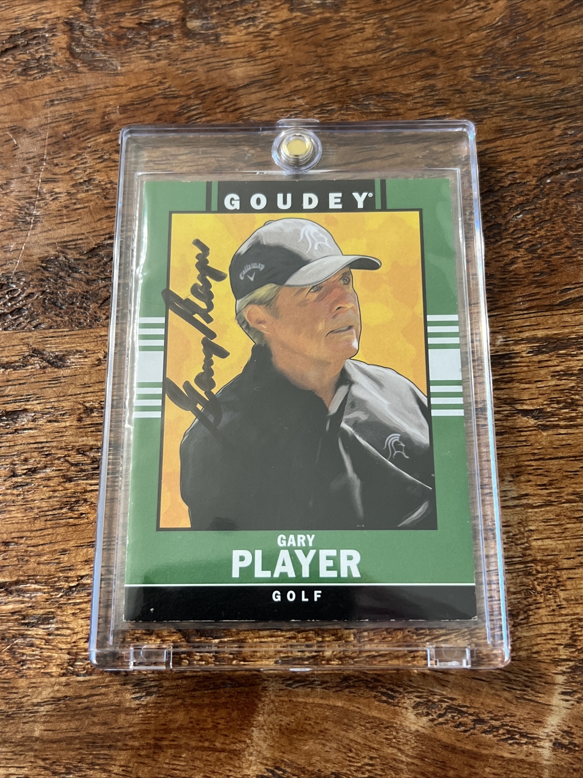 Gary Player IP Signed Goudey Card Psa Dna Coa Autographed Golf PGA