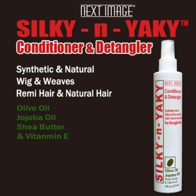 NEXT IMAGE - SILKY-N-YAKY Detangler & Conditioner (8 oz)