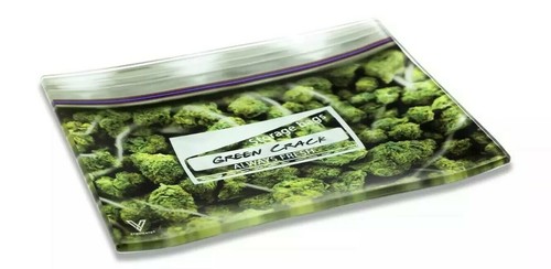 V Syndicate Glass Rolling Tray  25.5cm x 16cm - Picture 2 of 2
