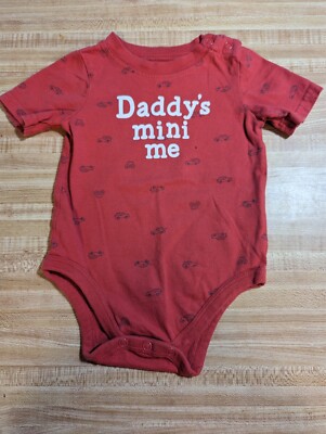 Garanimals Baby Boy Size 6-9 Months 100 Percent Cotton Daddy's