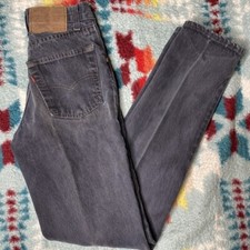Vintage Levi’s gray 80’s jeans 24” waist USA made