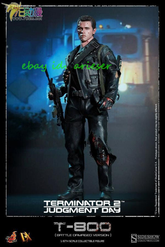 希少 2011年 Hot Toys ターミネーター T-800 MM136 Hot Toys 1/6 Dx13 T-800 Terminator 2 Judgement Day Battle