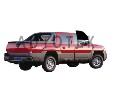 PreCut Film Front 2 Door Windows Any Tint Shade For Chevrolet Avalanche 2002-06