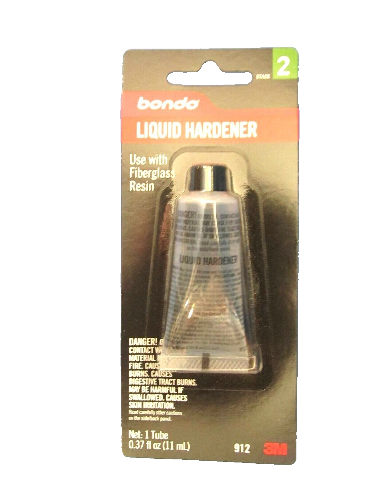 BONDO Liquid Hardener 0.37 oz. For For hardening liquid polyester resin
