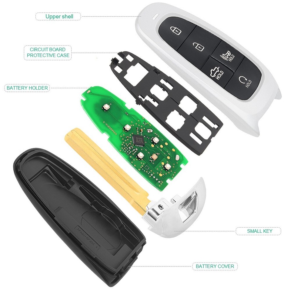 2 Smart Remote Key Fob for Hyundai Santa Cruz 2021 2022 2023 95440 ...