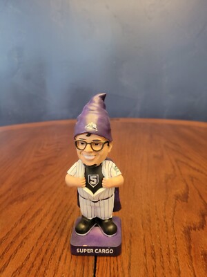 Super Cargo Carlos Gonzalez Gnome Bobblehead Colorado Rockies