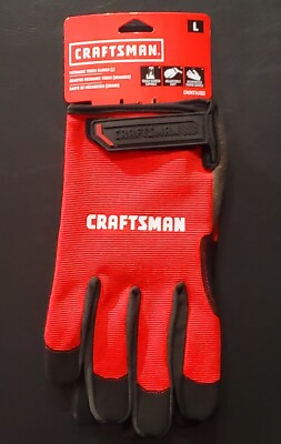 BOX OF 6 BRAND NEW!! Craftsman Grip Touch Gloves Size LARGE