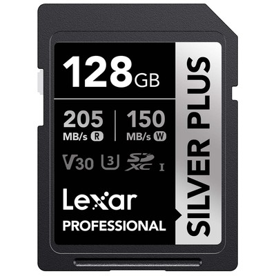 Lexar LSDSIPL128G-BNNNU Professional Silver Plus Sdxc 128gb Na