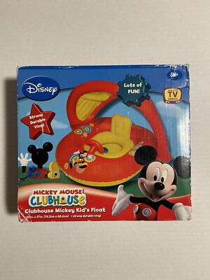 Disney Mickey Mouse Clubhouse  CLUBHOUSE MICKEY  Kid s Float 30in. x 27in. Vinyl