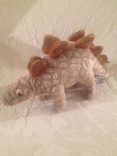 Russ Stegosaurus 17" Long Dinosaur Plush Stuffed VGUC