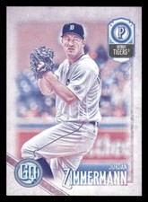 2018 Topps Gypsy Queen #109 Jordan Zimmermann Missing Black Plate 1