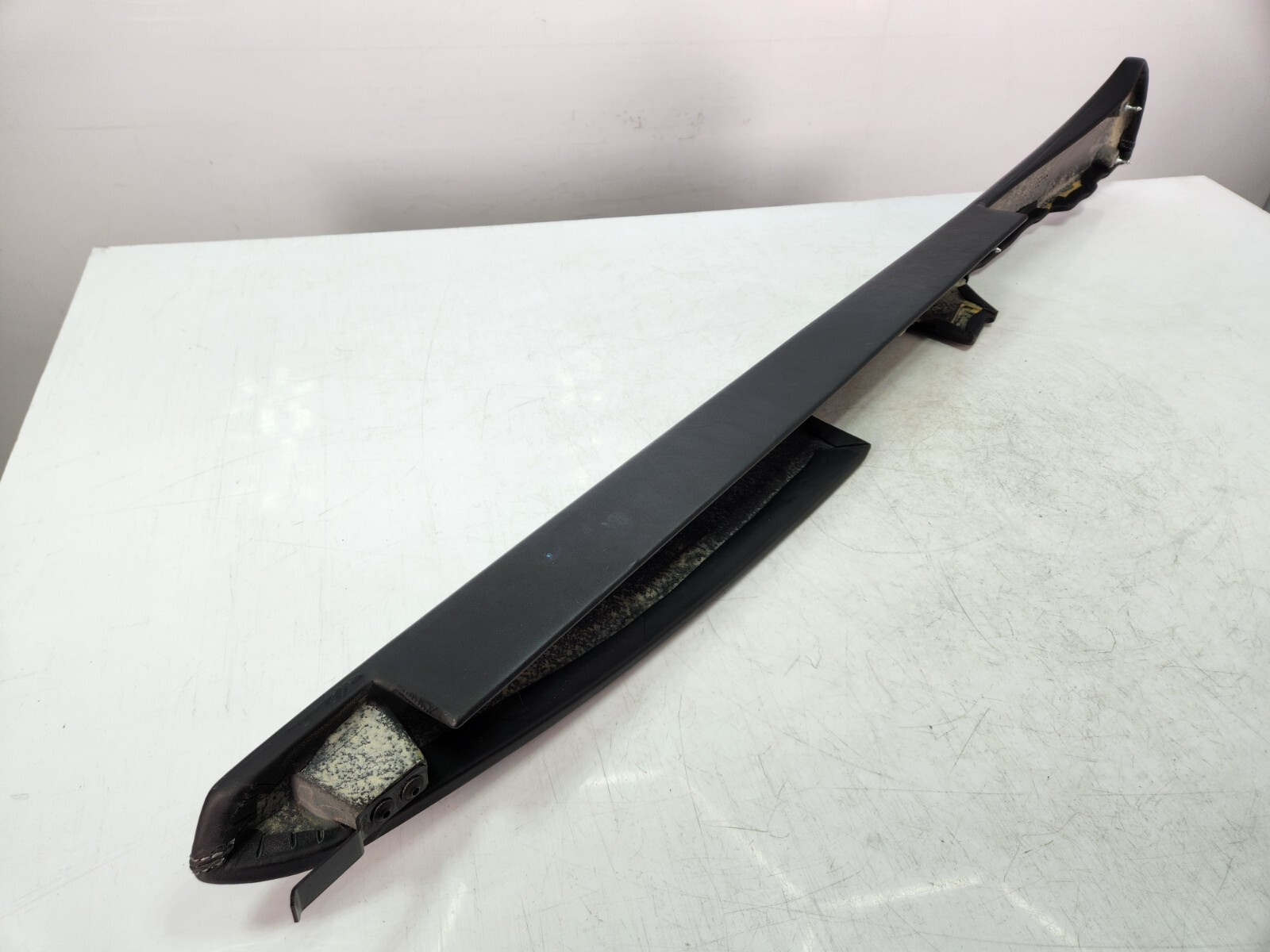 ✅ 11-16 OEM Ferrari FF Front Left Driver Side Door Panel Armrest Black Leather*