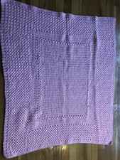crocheted baby blanket