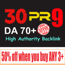 30 Backlinks 80 DA Manually do Safe SEO Increase Google Rankings