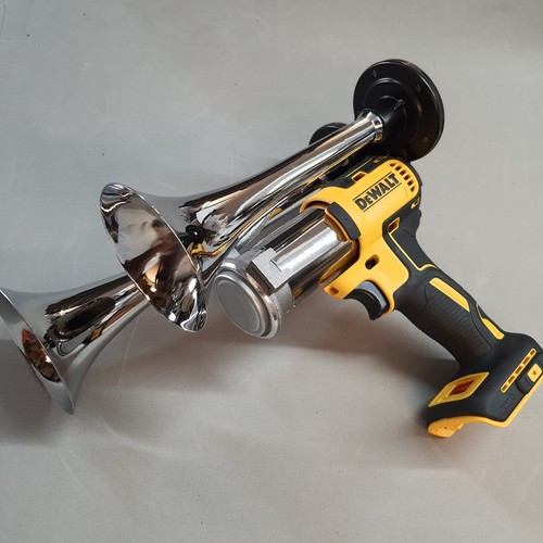 DeWalt 20v Cordless Drill Impact Sports Boat Air Train Horn Compressor New - Picture 3 of 4