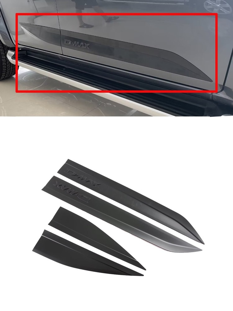 For 2023 Isuzu D-Max Car Door Body Side Mouldings Cover Body Mouldings Trim
