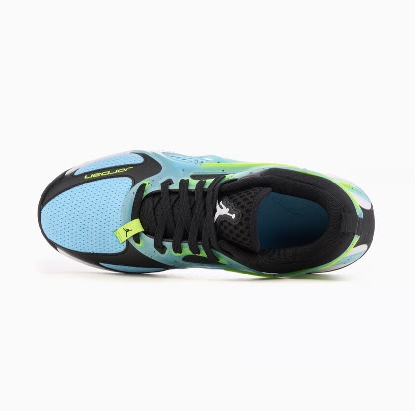 Nike Air Jordan Heir Basketball Shoes Size 10 Blue Black Volt