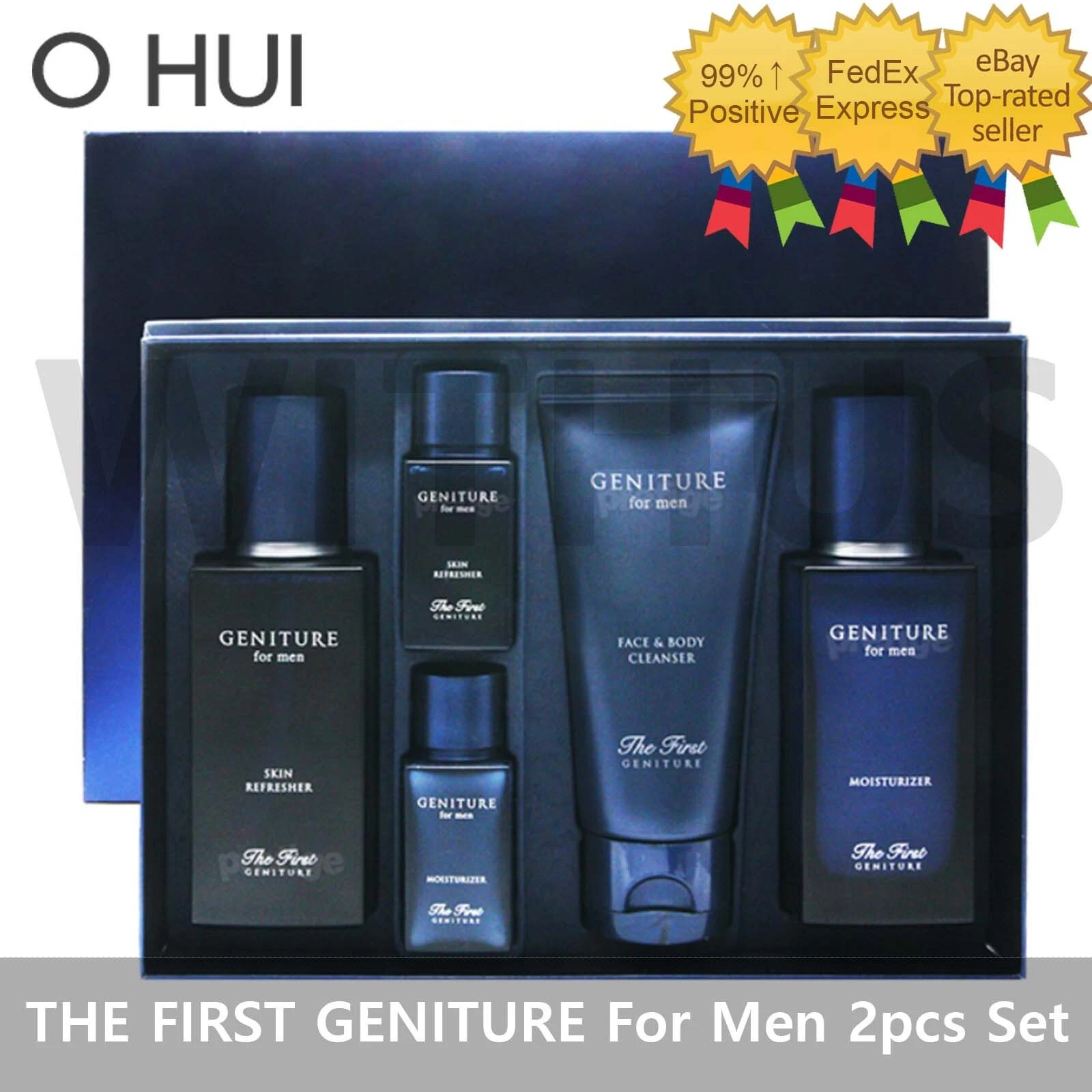 OHUI THE FIRST GENITURE For Men Skincare 2pcs Set Moisture