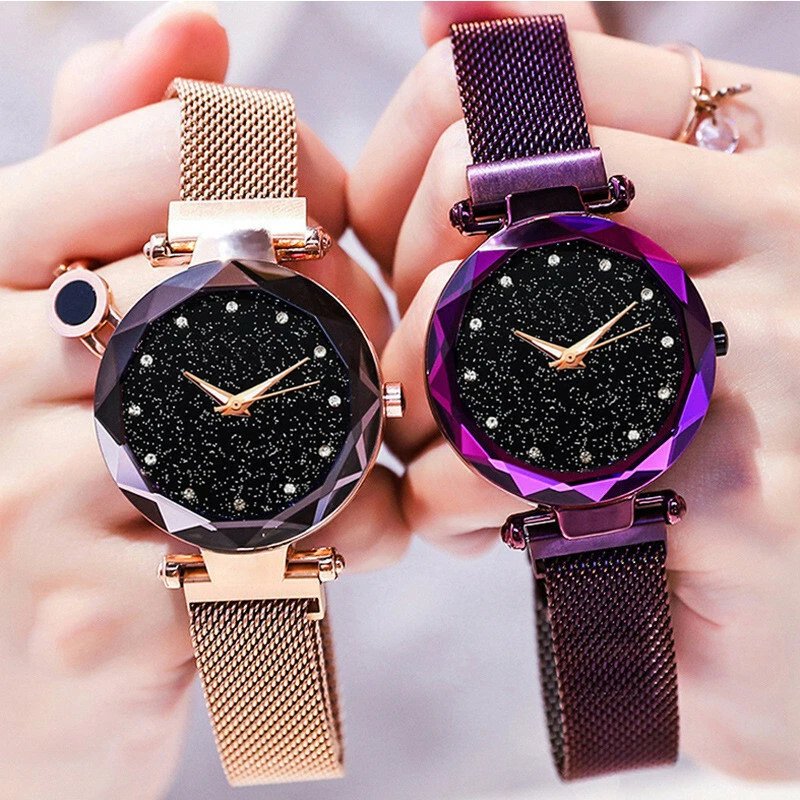 Magnetic strap deals ladies watch