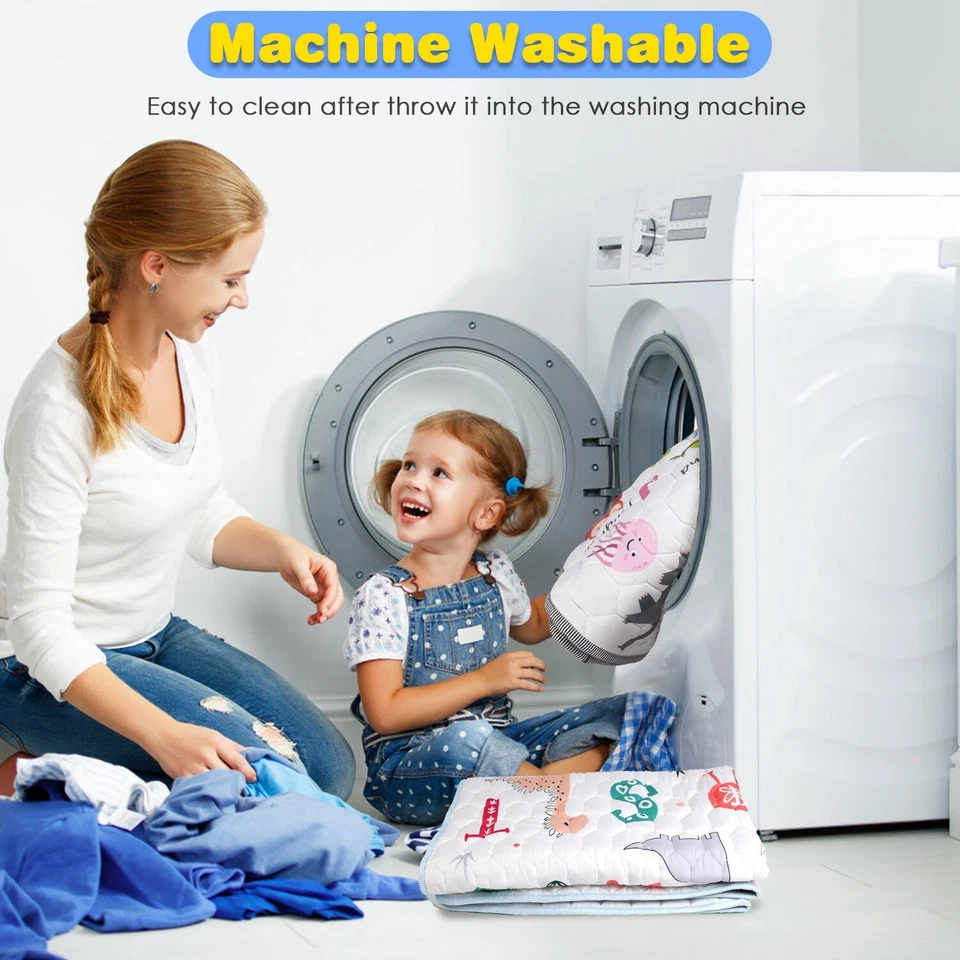 71x59in Baby Play Mat Baby Crawling Mat Washable Baby Floor Crawling Playpen Mat - Image 4 of 4