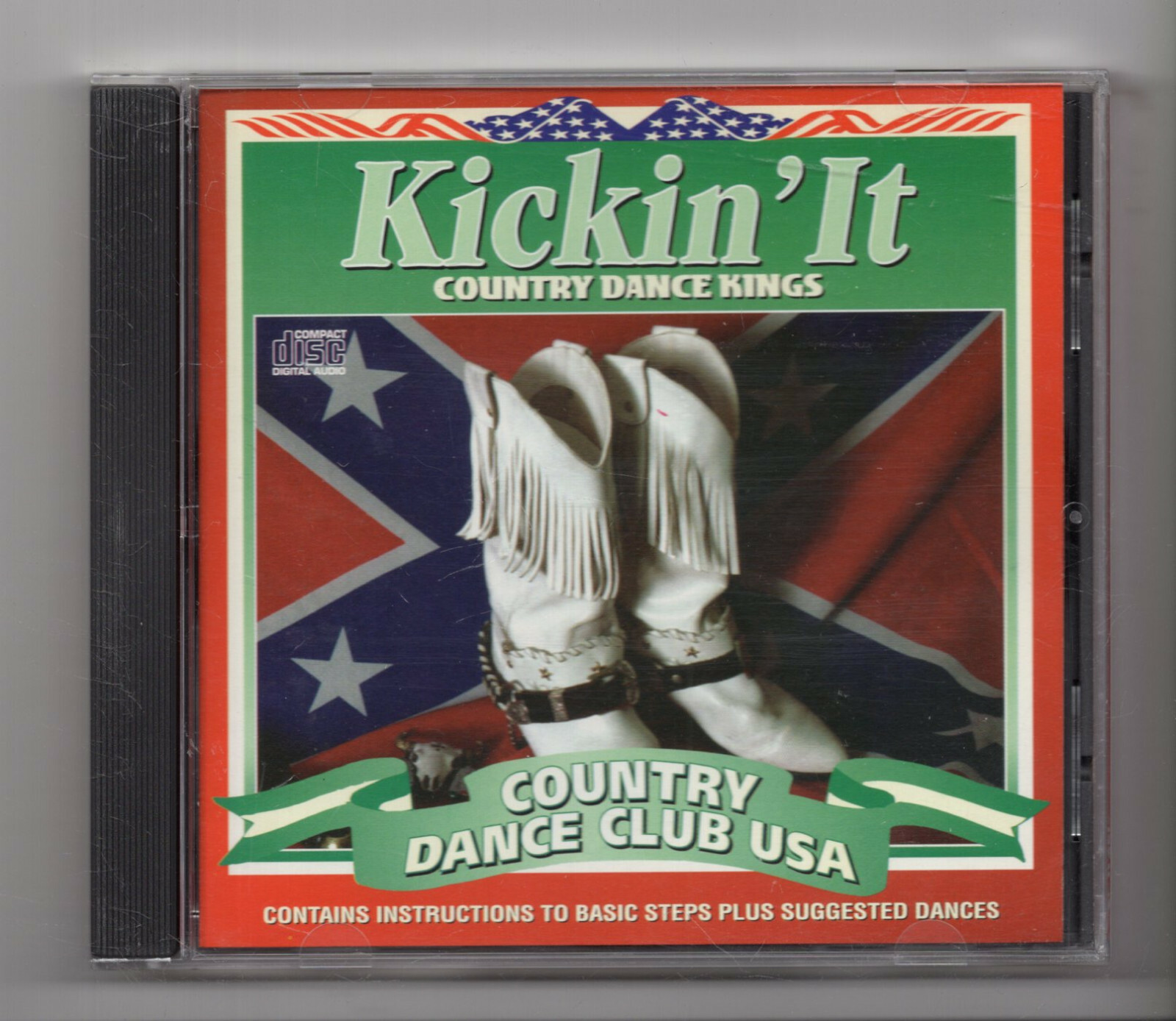 (JN496) Country Dance Kings, Kickin' It, 10 tracks - 1997 CD