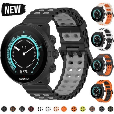 Für Suunto 7/9 Baro/D5/Race S/9 Peak/Vertical Silikon Sport Uhrenarmband Armband