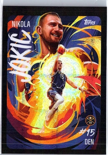 2025-26 Topps Chrome #UV-10 Nikola Jokić Ultra Violet All-Stars