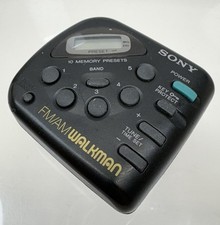 Sony Walkman Radio SRF-M32 FM/AM With Belt Clip Tested