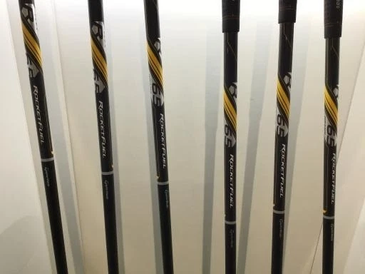 TaylorMade ROCKET BLADEZ Iron Set Golf Club 5-P 6pcs ROCKET FUEL 65/R #AB17470 - Image 4 of 4