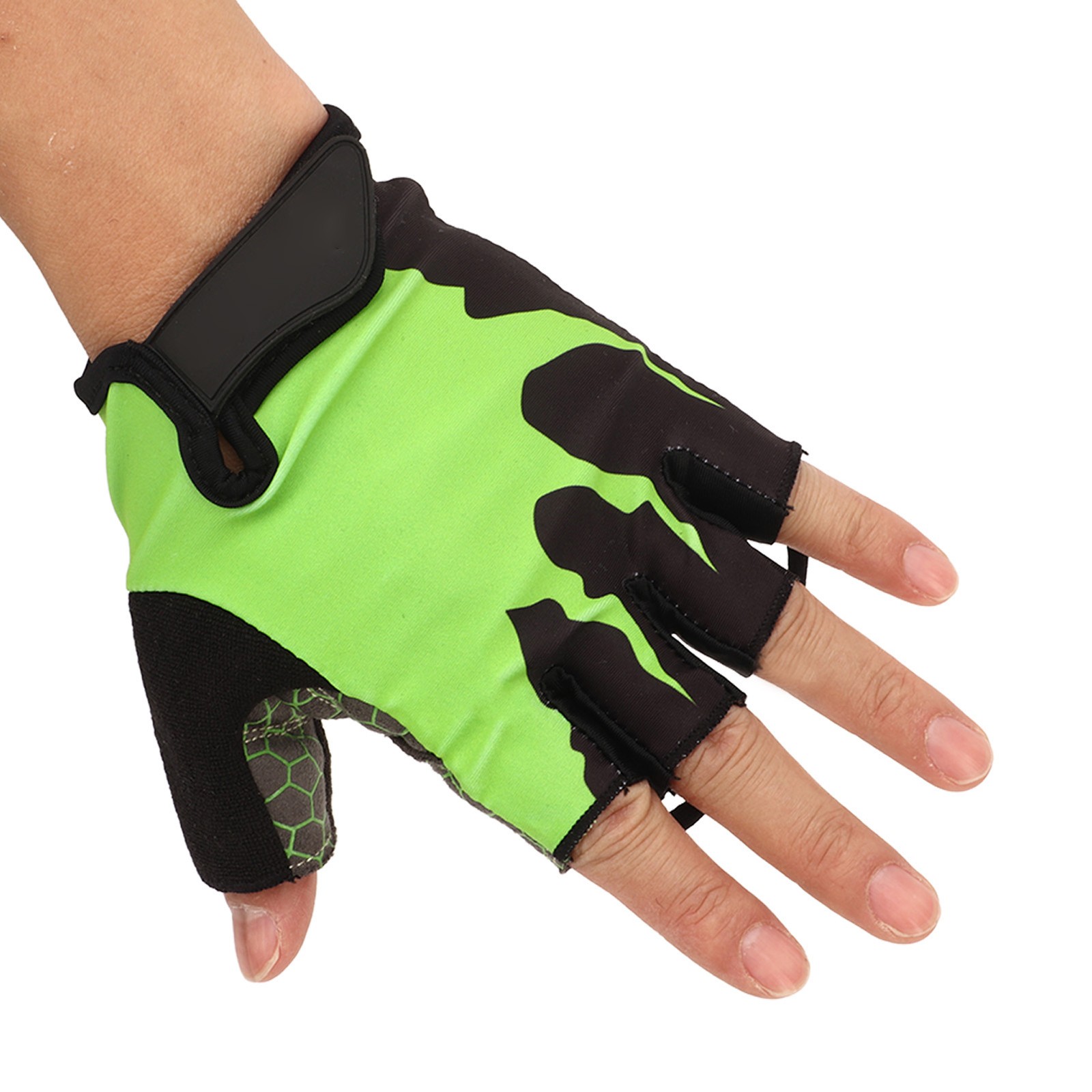 1 Pair Anti Skid Half Finger Fitness For Weightlifting Workout Trending