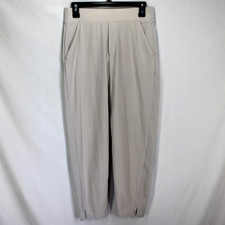 Athleta Brooklyn Mid Rise Ankle Pant Womens Size 4 Tan Lightweight Stretch