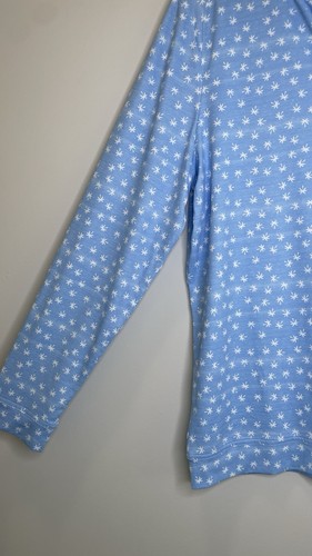 Johnnie O Blue Jeffe Youth Polo Size 16 Lightweight Performance 1/4 Zip Maliblu - Picture 2 of 10