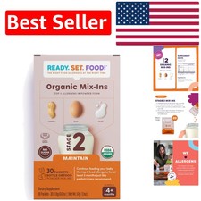 Stage 2 Mix-ins for Safe Allergen Introduction - Organic Peanuts, Milk  Eggs