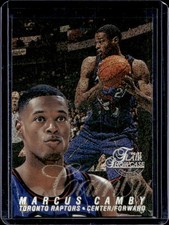 1996-97 Fleer Flair Showcase Marcus Camby Row 0 Showcase Rookie RC #49 Raptors