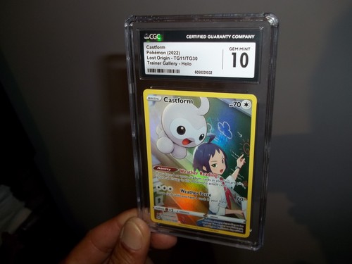 Castform graded CGC 10 for sale on eBay