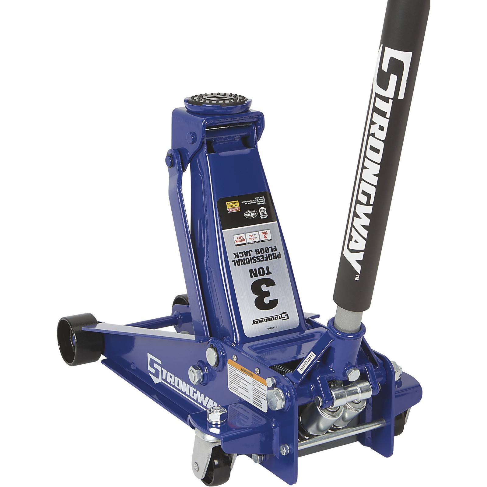 Strongway Professional Service Floor Jack, 3-Ton Capacity