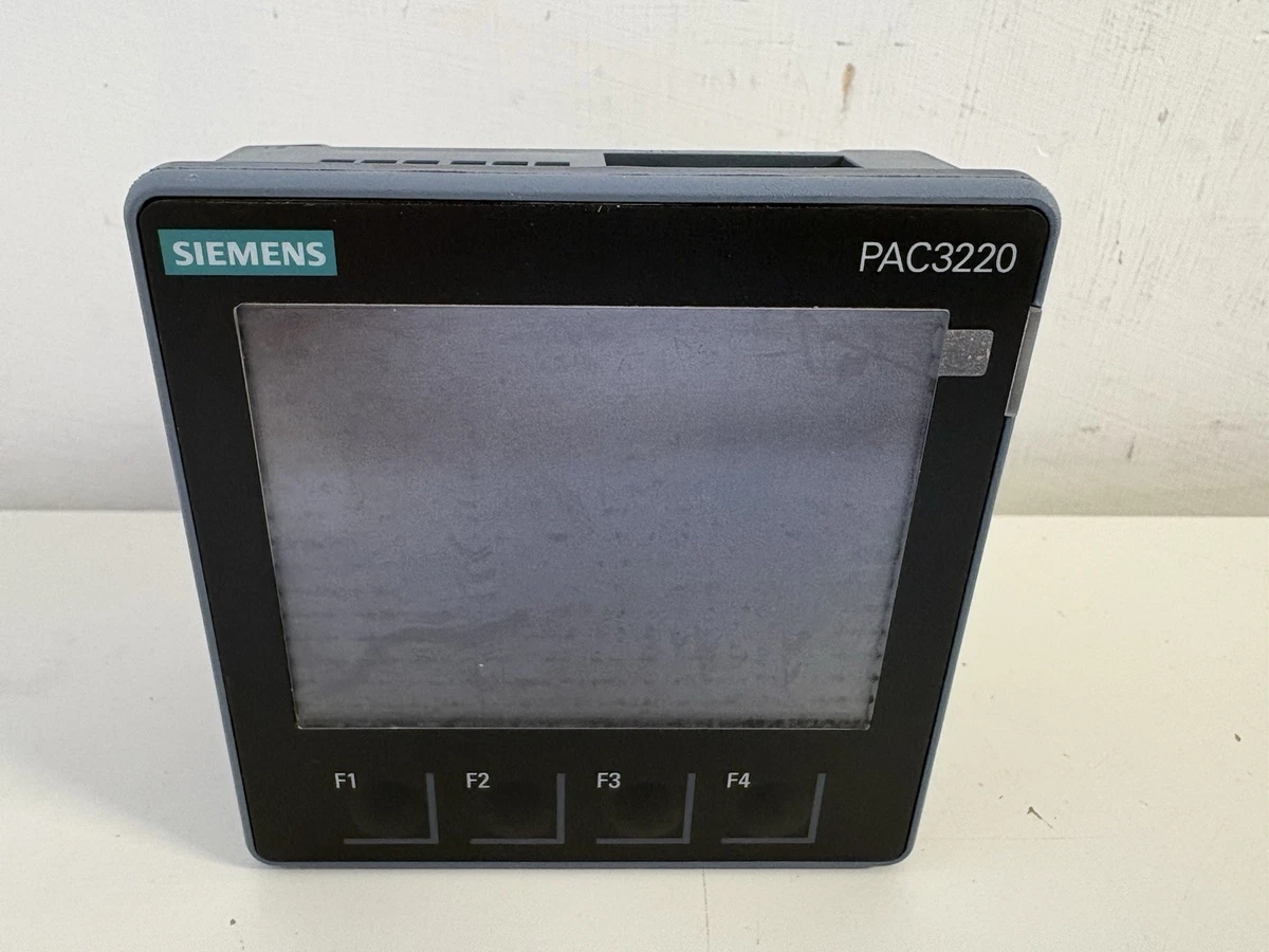 SIEMENS 7KM3220-0BA01-1DA0 Messgerät + 7KM9300-0AE02-0AA0 Modul geschaltet