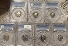 Graded Dime Lot - PCGS 69. One 67 (1967) Lot Of 7