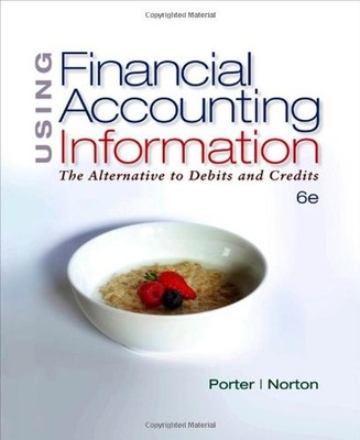 USING FINANCIAL ACCOUNTING INFORMATION: THE ALTERNATIVE TO By Gary A. Porter