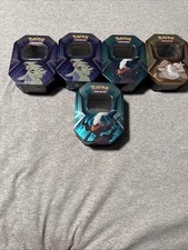 Lot Of 5 Pokemon Tins (empty)