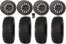 System 3 SB-6 15" Wheels Bk (6+1) 37" Roctane STX Tires UForce U10Pro/U10XL Pro