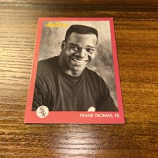 1991 Leaf Studio - Frank Thomas #40 Chicago White Sox