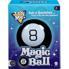 New MAGIC 8 BALL - Classic Fortune-Telling Novelty Toy - Black Mattel