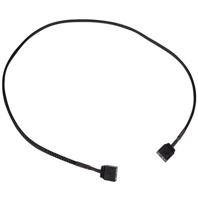 Alphacool 18703 RGB Plastic Splitter Cable Black 3-pin 600mm 1pc Extension aRGB